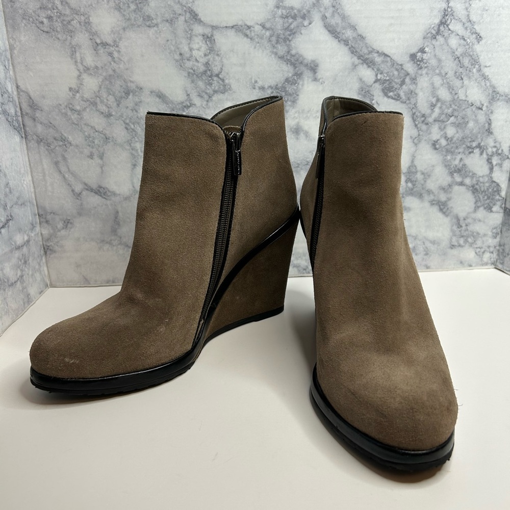 VINCE CAMUTO JEFFRES WEDGE BOOTIE US SIZE WOMENS 10 M